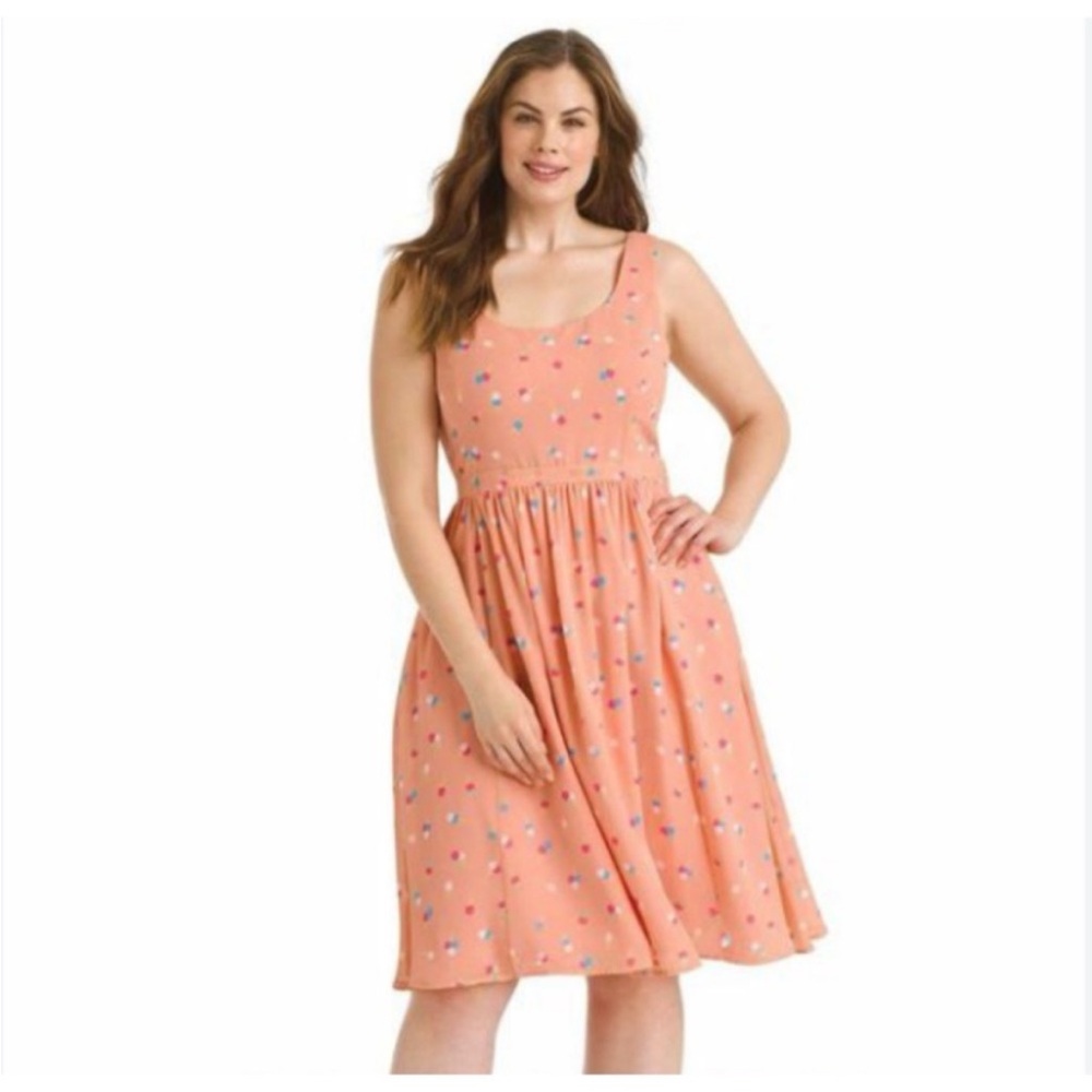 Modcloth Freeing Feeling Ice Cream Dress